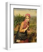 The Fern Gatherer-Charles Sillem Lidderdale-Framed Giclee Print