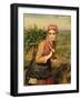 The Fern Gatherer-Charles Sillem Lidderdale-Framed Giclee Print