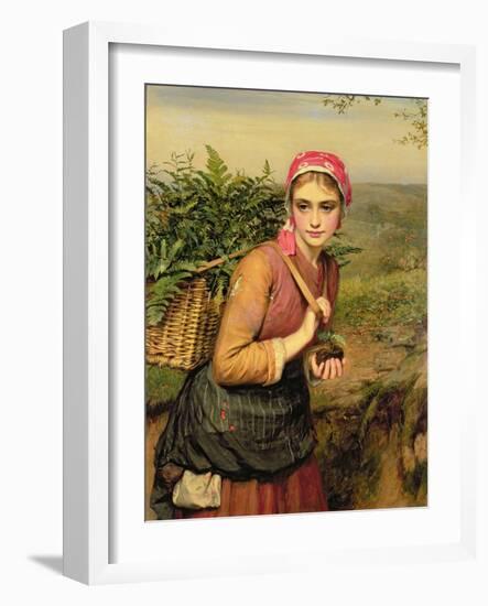 The Fern Gatherer-Charles Sillem Lidderdale-Framed Giclee Print