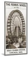 The Ferris Wheel, 1893-null-Mounted Art Print