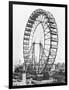 The Ferris Wheel at the World's Columbian Exposition of 1893 in Chicago-null-Framed Giclee Print