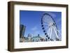 The ferris wheel on Navy Pier, Chicago, Illinois, United States of America, North America-Fraser Hall-Framed Photographic Print