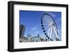 The ferris wheel on Navy Pier, Chicago, Illinois, United States of America, North America-Fraser Hall-Framed Photographic Print