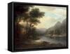 The Ferry at Inver-Alexander Nasmyth-Framed Stretched Canvas