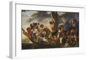 The Ferry Boat to Antwerp, c.1623-Jacob Jordaens-Framed Premium Giclee Print