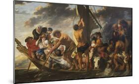 The Ferry Boat to Antwerp, c.1623-Jacob Jordaens-Mounted Premium Giclee Print