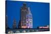 The Ferry Building on the Embarcadero in San Francisco, California, Usa-Chuck Haney-Stretched Canvas