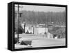 The Ferry landing in Vicksburg, Mississippi, 1936-Walker Evans-Framed Stretched Canvas