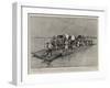 The Ferry over the Vaal River at Windsorton, Near Kimberley-Frederic De Haenen-Framed Giclee Print