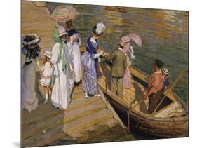 The Ferry-Emanuel Phillips Fox-Mounted Giclee Print