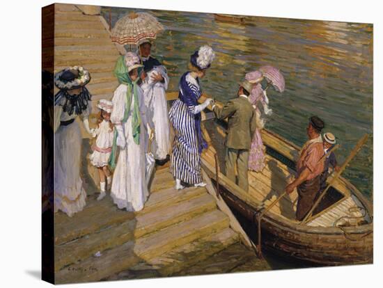 The Ferry-Emanuel Phillips Fox-Stretched Canvas