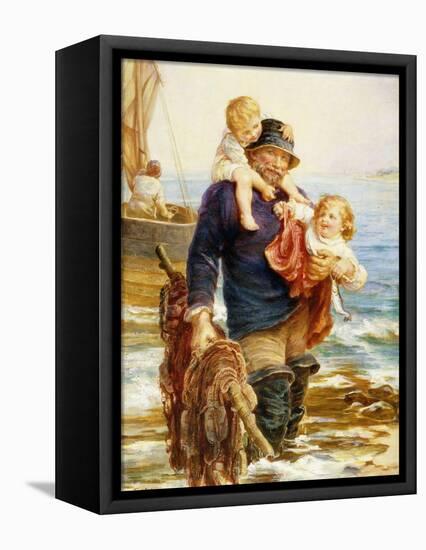 The Ferry-Frederick Morgan-Framed Stretched Canvas