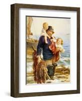 The Ferry-Frederick Morgan-Framed Giclee Print