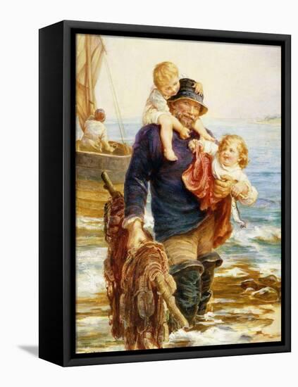 The Ferry-Frederick Morgan-Framed Stretched Canvas