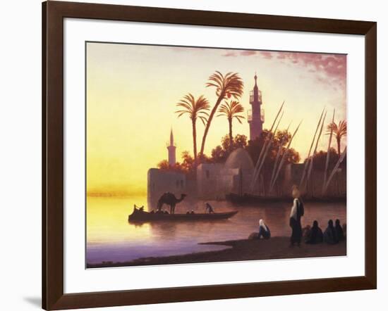 The Ferry-Charles Theodore Frere-Framed Giclee Print