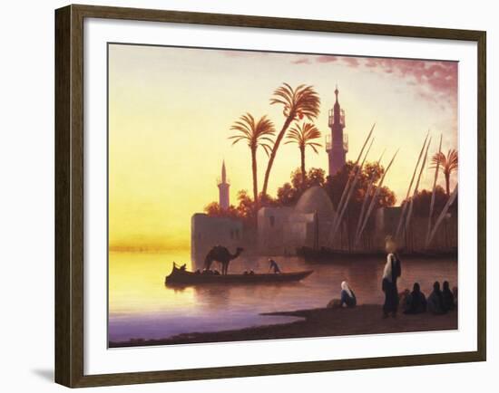 The Ferry-Charles Theodore Frere-Framed Giclee Print