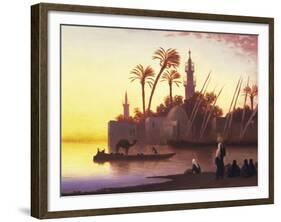 The Ferry-Charles Theodore Frere-Framed Giclee Print