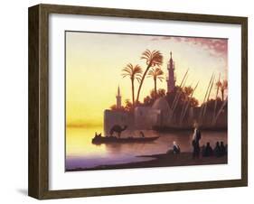 The Ferry-Charles Theodore Frere-Framed Giclee Print