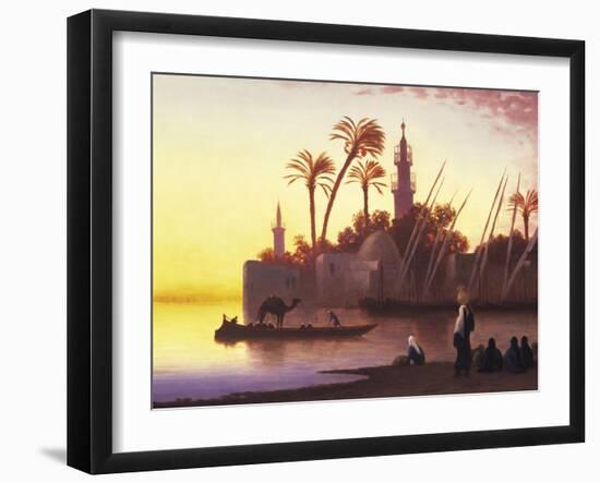 The Ferry-Charles Theodore Frere-Framed Giclee Print