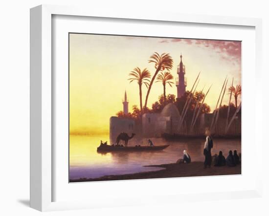 The Ferry-Charles Theodore Frere-Framed Giclee Print