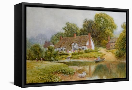 The Ferry-Arthur Claude Strachan-Framed Stretched Canvas