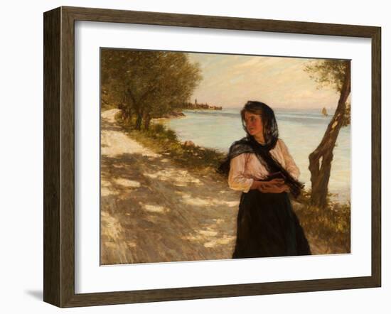 The Festa-Henry Herbert La Thangue-Framed Giclee Print