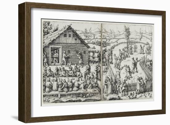 The Festival, after 1520-Daniel Hopfer-Framed Giclee Print