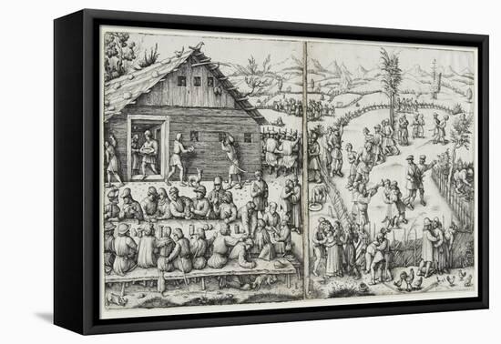 The Festival, after 1520-Daniel Hopfer-Framed Stretched Canvas
