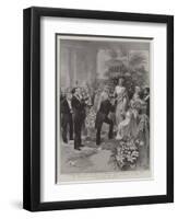 The Festival in Honour of Madame Sarah Bernhardt in Paris-Paul Destez-Framed Giclee Print