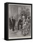 The Festival in Honour of Madame Sarah Bernhardt in Paris-Paul Destez-Framed Stretched Canvas