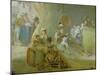 The Festival in the Park of St. Cloud, 1778-80-Jean-Honoré Fragonard-Mounted Giclee Print