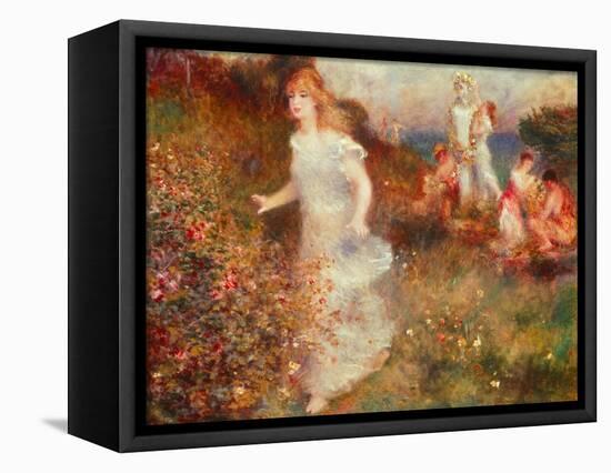 The Festival of Pan-Pierre-Auguste Renoir-Framed Stretched Canvas