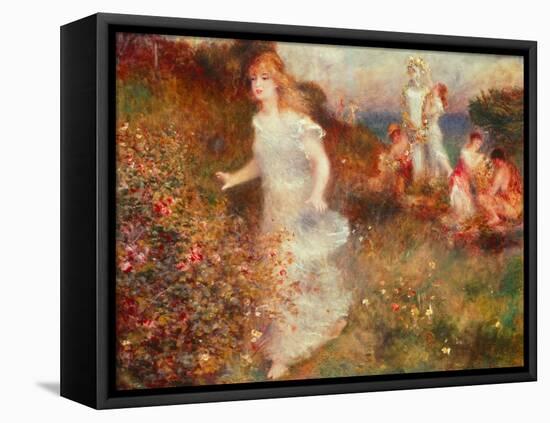 The Festival of Pan-Pierre-Auguste Renoir-Framed Stretched Canvas