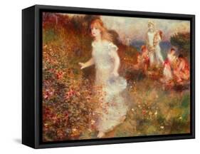 The Festival of Pan-Pierre-Auguste Renoir-Framed Stretched Canvas