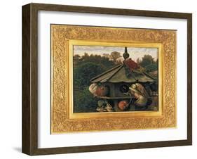 The Festival of St. Swithin or the Dovecote, 1866-75-William Holman Hunt-Framed Giclee Print