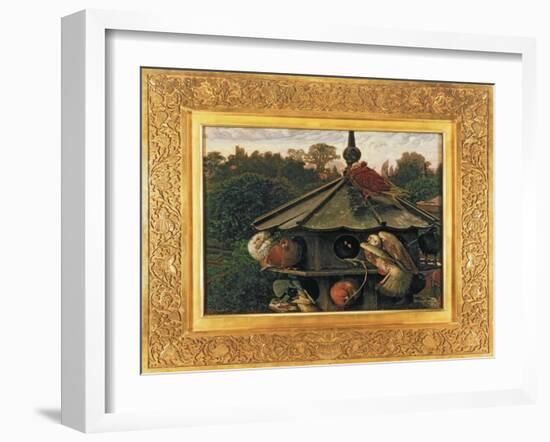 The Festival of St. Swithin or the Dovecote, 1866-75-William Holman Hunt-Framed Giclee Print