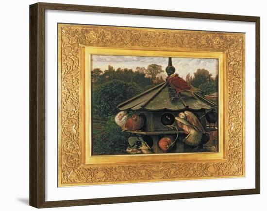 The Festival of St. Swithin or the Dovecote, 1866-75-William Holman Hunt-Framed Giclee Print