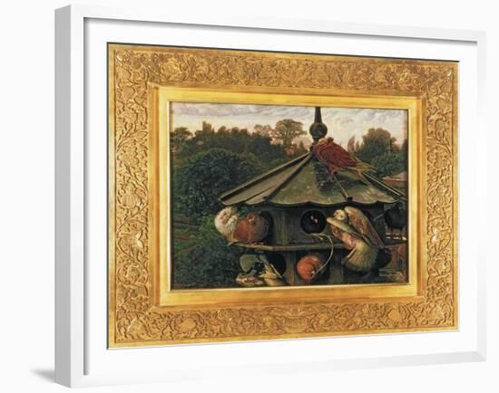 The Festival of St. Swithin or the Dovecote, 1866-75-William Holman Hunt-Framed Giclee Print