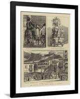 The Festival of the Corpus Christi at Valencia-null-Framed Giclee Print