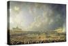 The Festival of the Federation at the Champ De Mars, 14 July 1790-Pierre-Antoine Demachy-Stretched Canvas