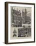 The Festival of the Holy Blood at Bruges-null-Framed Giclee Print