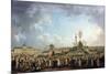 The Festival of the Supreme Being at the Champ De Mars, 8th June 1794 (20 Prairial Year II)-Pierre-Antoine Demachy-Mounted Giclee Print