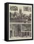 The Festival of the Three Choirs at Worcester, Sketches of the Cathedral-Henry William Brewer-Framed Stretched Canvas