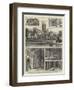 The Festival of the Three Choirs at Worcester, Sketches of the Cathedral-Henry William Brewer-Framed Giclee Print