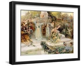 The Festival-Georges Clairin-Framed Giclee Print