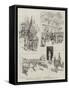 The Festivals at Florence-Amedee Forestier-Framed Stretched Canvas