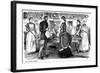 The Festive Season, 1883-George Du Maurier-Framed Giclee Print