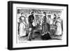 The Festive Season, 1883-George Du Maurier-Framed Giclee Print