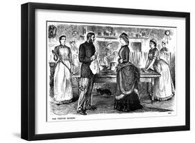The Festive Season, 1883-George Du Maurier-Framed Giclee Print
