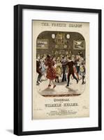 The Festive Season -- Children Dancing at a Party-null-Framed Art Print